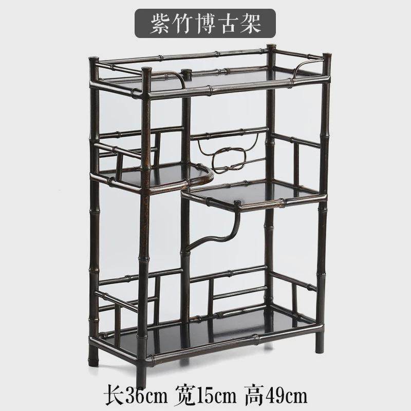 紫竹梅鹿竹茶棚竹制禅意博古架茶具收纳茶架子兰花架凉炉架竹家具,餐饮具,茶道/零配,淘宝优惠券,粉丝福利购,淘宝优惠卷