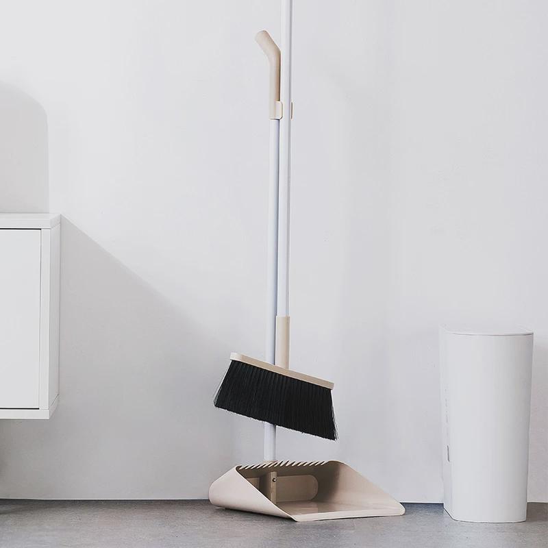 扫把簸箕套装家用组合撮箕软毛扫帚畚箕笤帚不粘扫地头发畚斗