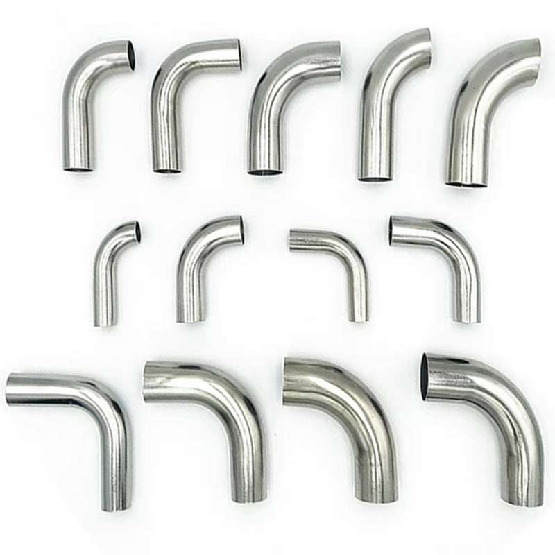 不锈钢大口径厚壁异形加热弯管大半径数控冷煨中频不锈钢弯管厂家