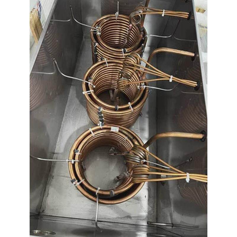 工业冷水机铜管蒸发器不锈钢水箱风冷冷水机冷凝器铜管2-30匹