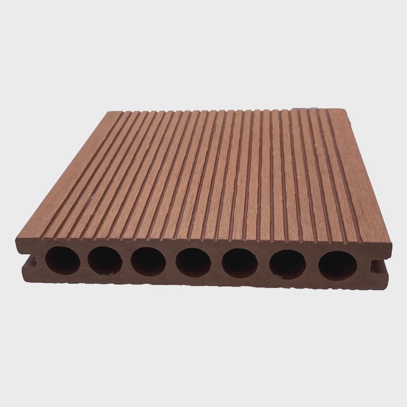 户外塑木地板园林广场实心公园防腐露台栈道室外共挤二代木塑材料