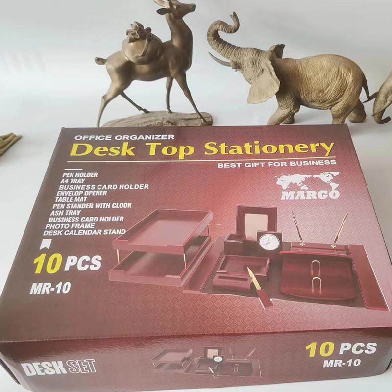 老板桌办公桌摆件办公室高档装饰品轻奢文台收纳笔筒创意桌面用品