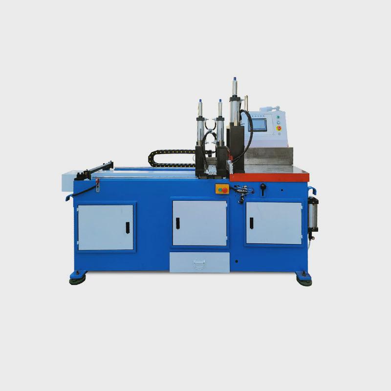 455型铝材切割设备全自动铝管铝棒机铝型材无毛刺下料切断机