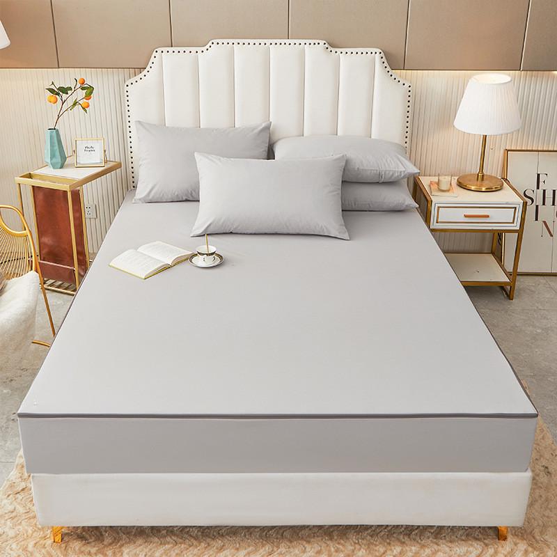 六面全包防水床笠单件防滑尿透气防尘套席梦思床垫保护套罩隔固定
