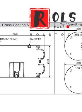 2b14-356空气弹簧578-92-3-353fd530-22w01-358-71362b-350