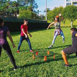 pvc沙滩排球草地排球沙滩反弹跳球网游戏户外草地网扣篮户外