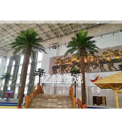 仿真海藻树大型仿生景观室内外海枣树中东加拿利仿真海枣树厂家