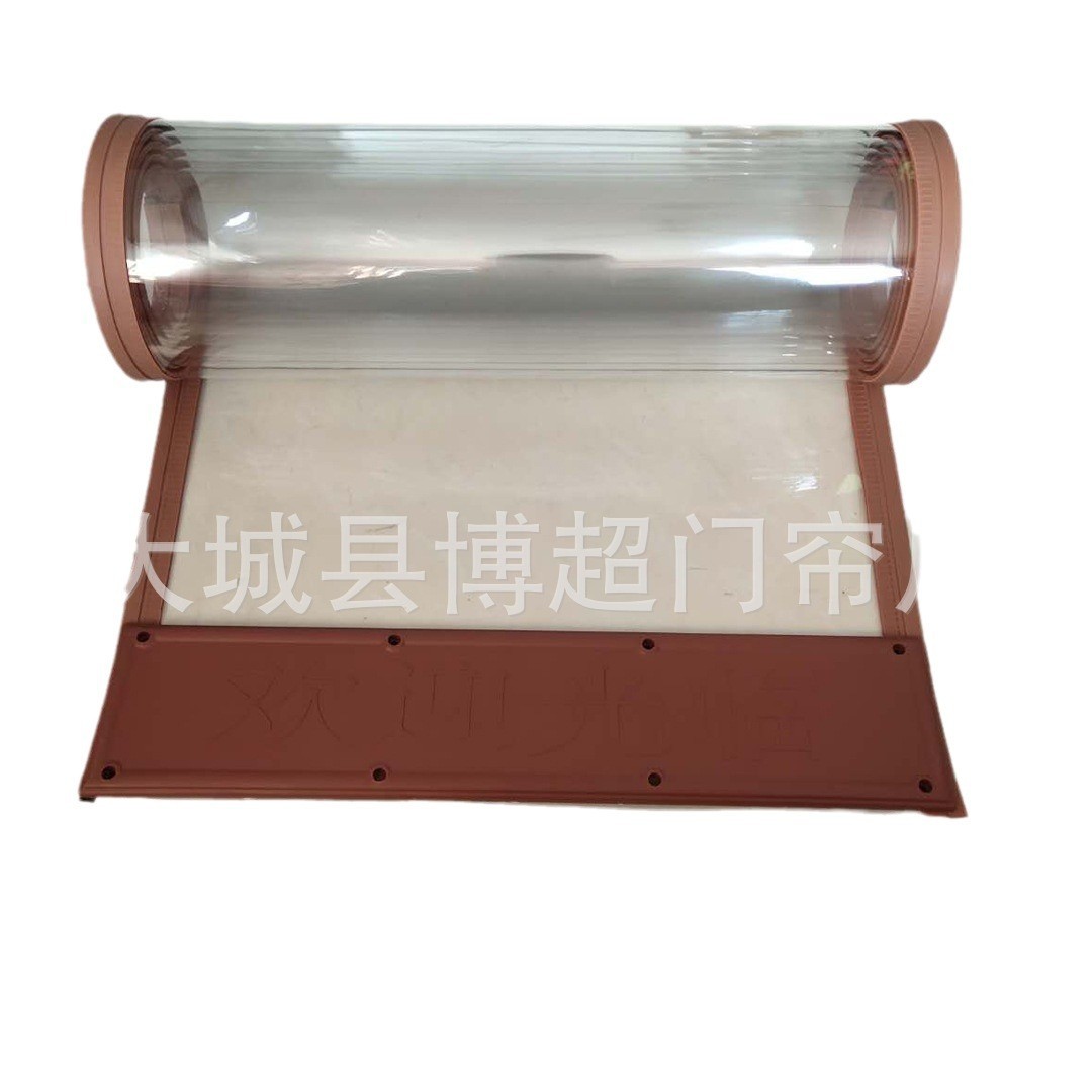 隔音隔断家用自粘磁吸遮挡门帘防蚊商用防尘pvc空调透明软门帘