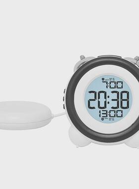 懒人闹钟大铃声闹钟床头台钟多功能时钟震动电子钟新品GH1101