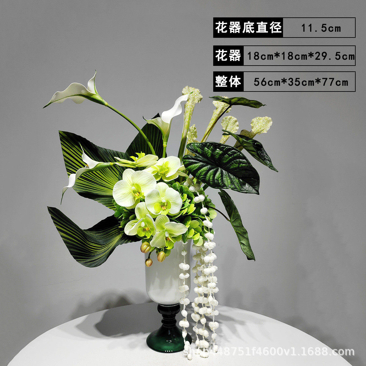 批发仿真花插花厂家轻奢家居仿真绿植假花客厅样板房别墅会所摆件