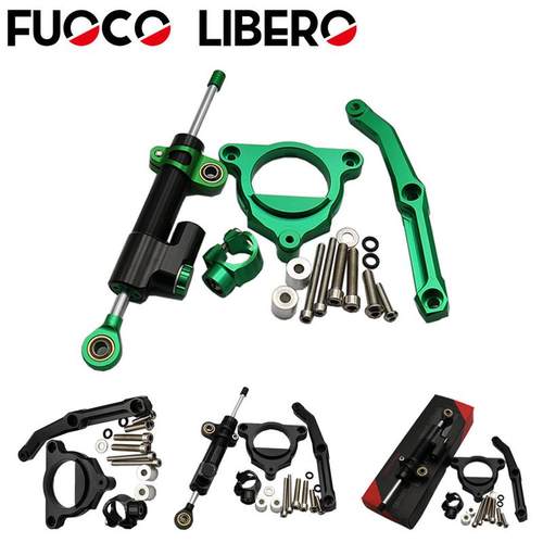 适用川崎Z80013-16年改装钛尺方向CNC高密度阻尼器固定支架