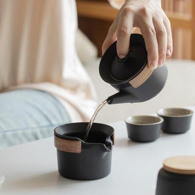 热销旅行杯子茶具套装野营全套便携装备户外大全野外露营用品炊王