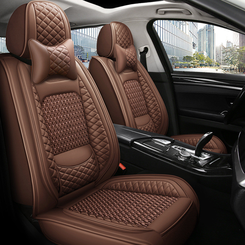 热销捷达vs5座套全包座椅套vs7新专用2021款四季通用冰丝座垫汽车