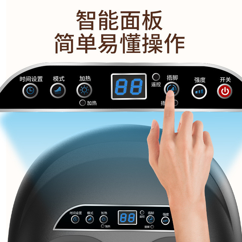 热销机脚底按摩器足部全自动气囊揉捏按摩足疗机气压按摩足疗仪器