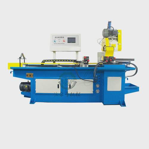 全自动液压无毛刺金属管材切管机水数控锯切割机伺服送料切管机