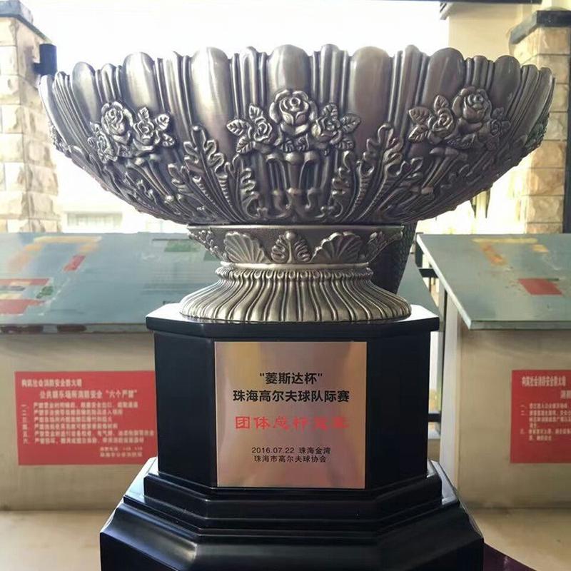 跨境锌合金精雕金属奖杯职业联赛纪念游戏颁奖高尔夫球奖杯定制