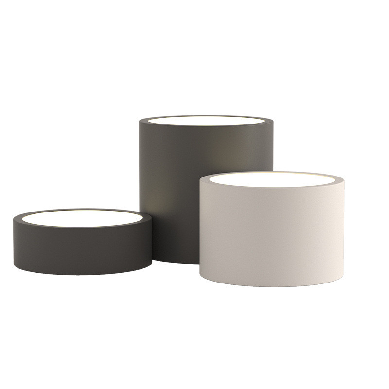 楼道客厅灯现代简约圆形创意超薄北欧书房过道吸顶灯led阳台灯具