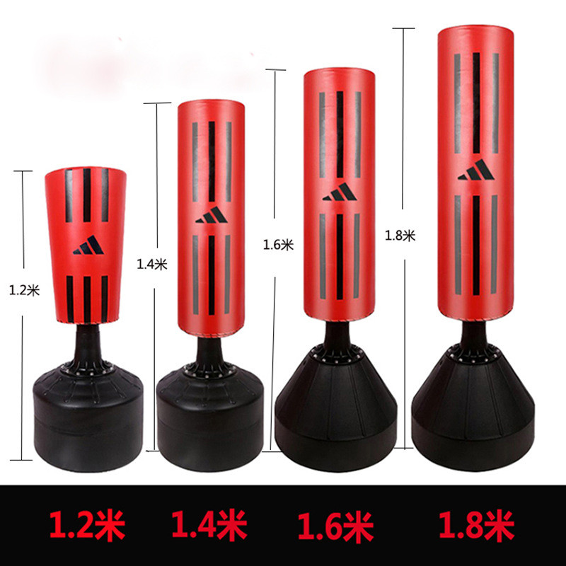 不倒翁沙袋可儿童立式拳击不倒翁跆拳道训练器材成人印字拳击柱