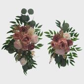 097拱门仿真花迎宾花排门楣婚庆用品水牌人造花婚礼装 饰花