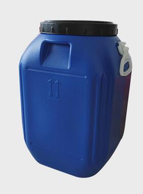 50l方形抗压塑料桶加厚50公斤化工塑胶桶蓝色耐摔化工桶50升