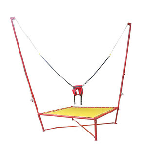 手摇蹦极弹跳蹦床蹦蹦床户外室内摆摊广场全套游乐设备儿童单人床