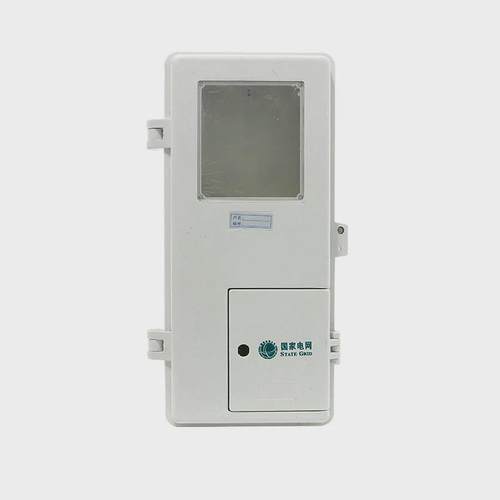 厂家直销三相玻璃钢电表箱一户上下门三相插卡计量箱配电箱