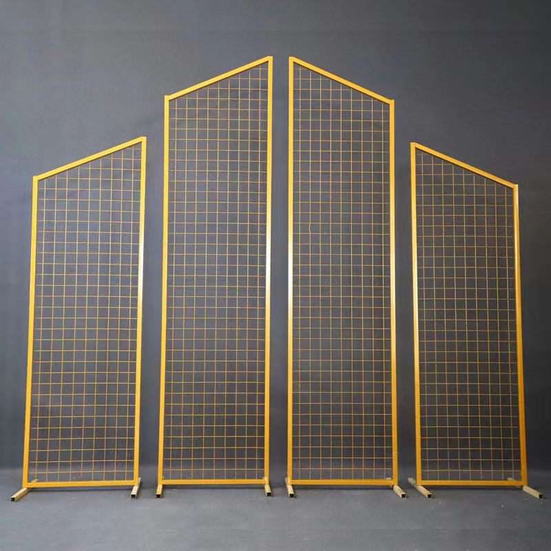 婚庆道具立式落地网格屏风铁艺网格展示架子装饰摆件背景布置新款