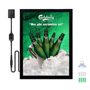 磁吸灯箱16 开关可调亮度高品质高磁性led广告灯箱