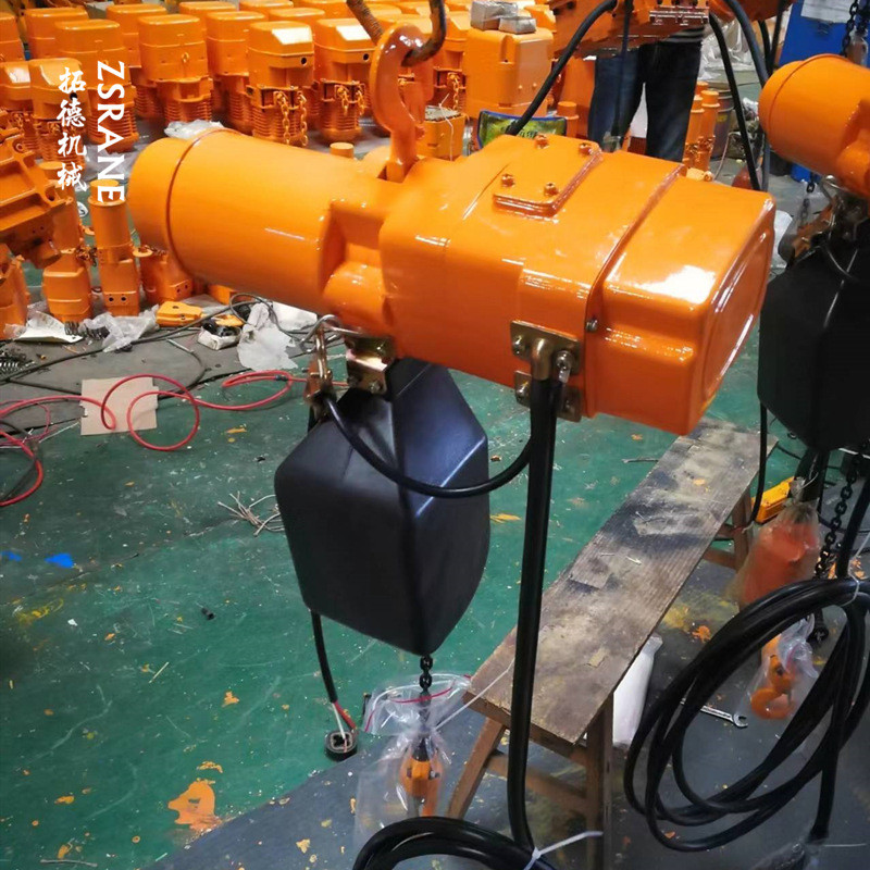 125公斤250小型迷你公斤环链电动葫芦三相电380v链式葫芦吊装