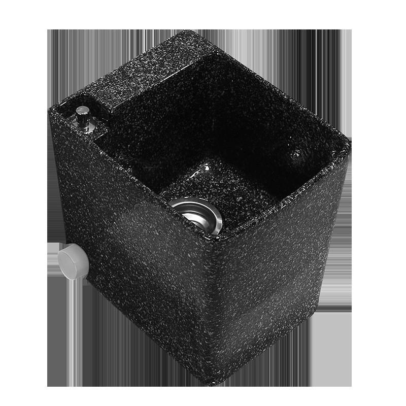 S588庭院复古黑色彩色民宿拖把池家用拖布池墩布池洗水池地拖把盆