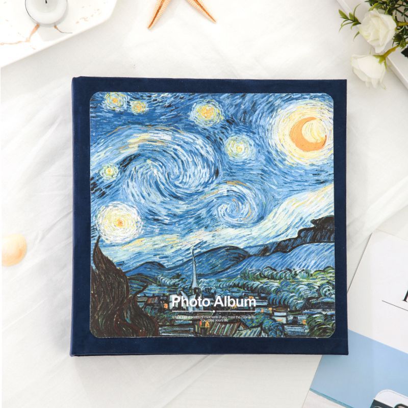 DIY可写字插页式56寸相册毕业家庭影集手工本成长情侣恋爱纪念册