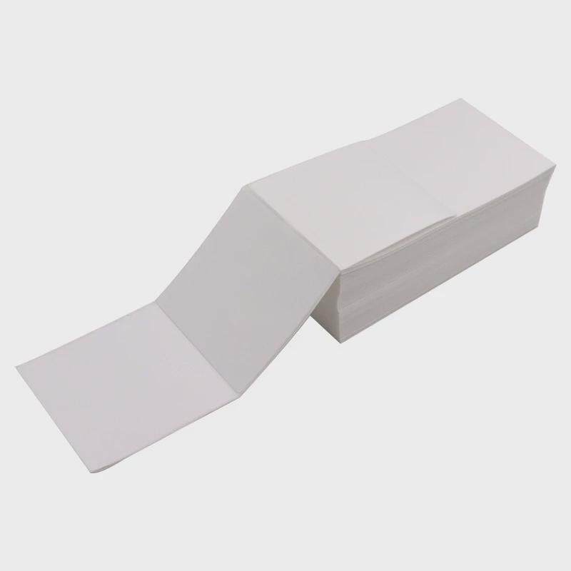 不干胶贴纸三防热敏标签折叠100100100150不干胶纸箱唛贴e宝邮