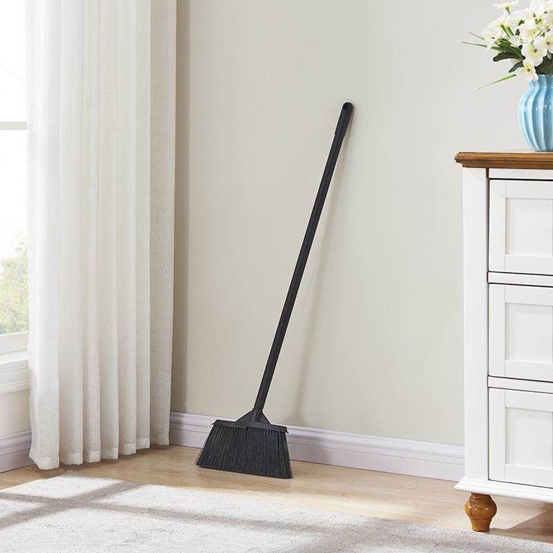 nn0i扫把簸箕套装家用黑色组合加厚笤帚户外防风折叠餐厅庭院垃圾