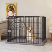 狗笼子小型犬猫笼子宠物笼子泰迪带厕所别墅室内中型犬猫狗家用