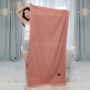 Q683浴巾女冬季情侣款一对厚款家用纯棉吸水裹巾大人男款2022新款