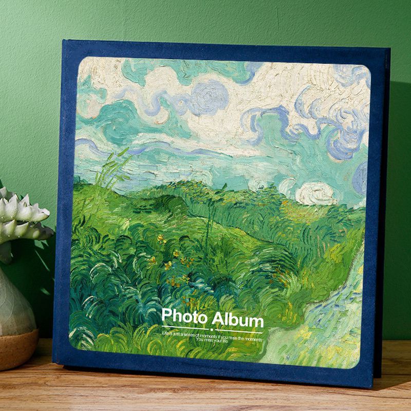 DIY可写字插页式56寸相册毕业家庭影集手工本成长情侣恋爱纪念册