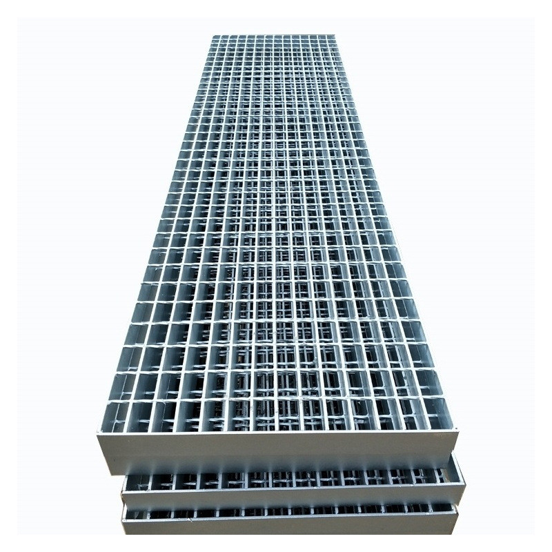 水沟盖板热镀锌格栅板厂家井盖格栅板楼梯踏步平台走道镀锌钢格板