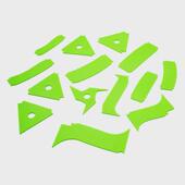 陶艺造型拉坯辅助刮片刮板泥塑弧度工具14件套装 手工制作玩泥堂