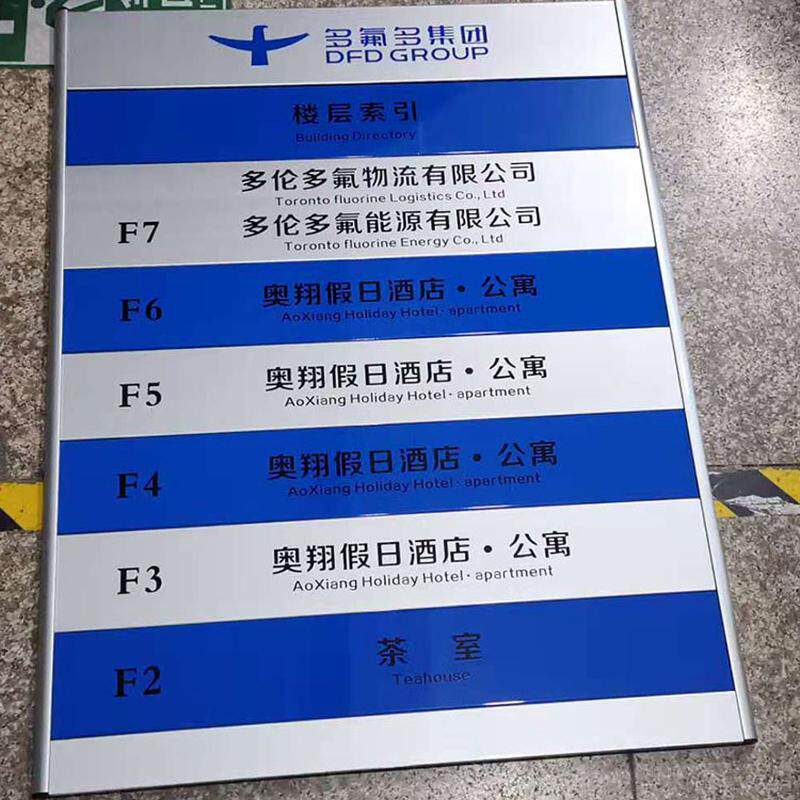 人员去向牌楼层导视科室牌洗手间指示牌铝合金门牌设备标识牌牌