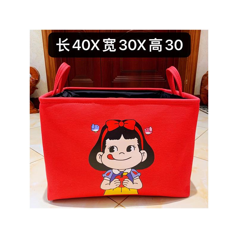 收纳布箱整理箱牛津布大容量桶宿舍家用衣柜内衣袜子归纳箱防水潮图片