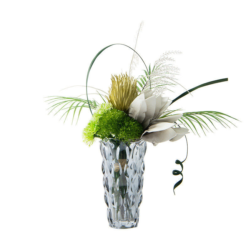 简约现代仿真花摆件餐厅插花束摆花轻奢客厅电视柜会所装饰品假花