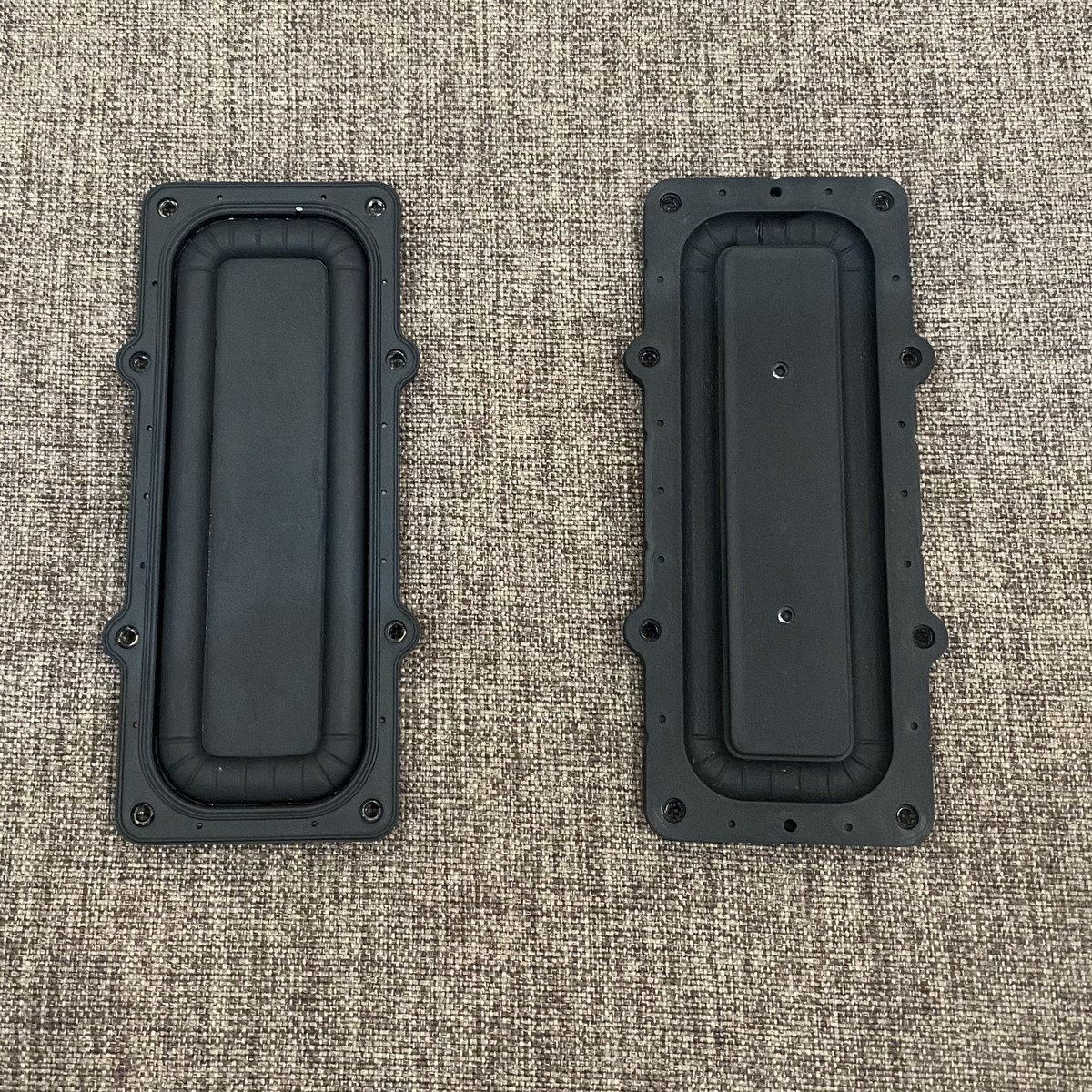 120x49mm长方形低音喇叭震动膜辅助器带框架DIY音响低频辐射器