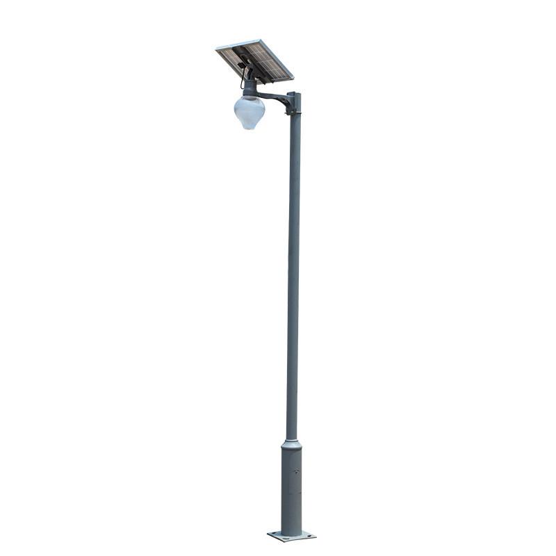 太阳能桃子庭院灯户外led路灯庭院壁灯家用路灯小区花园高杆景观