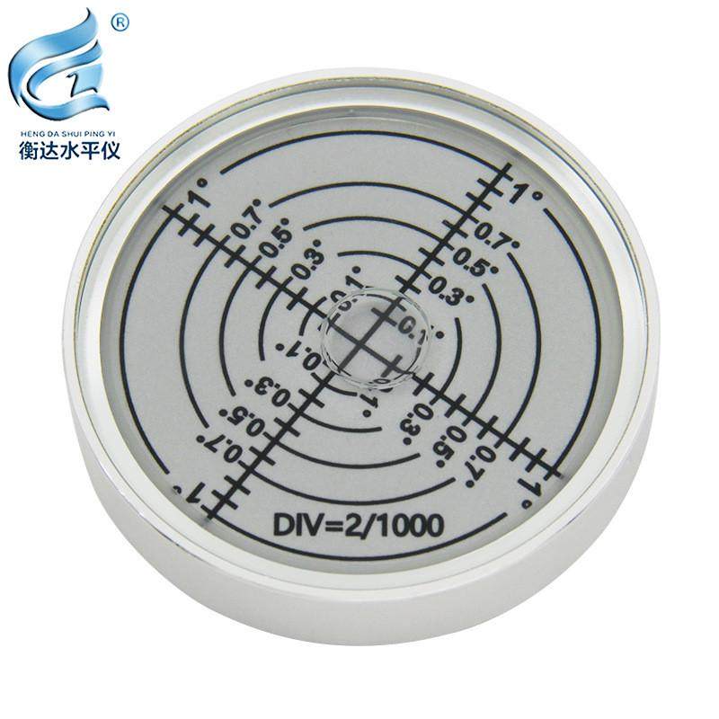 全金属水准仪水平仪6012内刻线6分高精度万向圆形便携式水平气泡