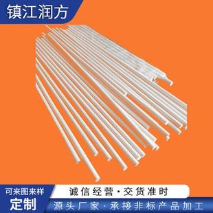 四氟条棒ptfe白色加玻纤四氟棒实心抗冲击塑料挤出ptfe白色棒加工