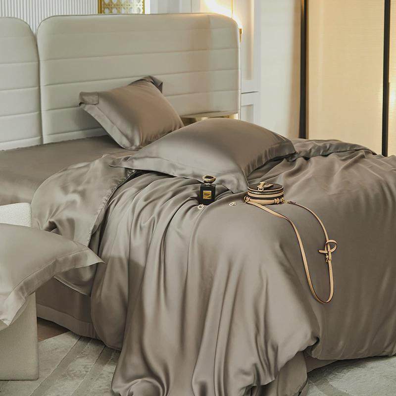 轻奢80支莱赛尔天丝空调被四件套可机洗冰丝夏凉被丝滑凉感薄被子,床上用品,化纤被,淘宝优惠券,粉丝福利购,淘宝优惠卷