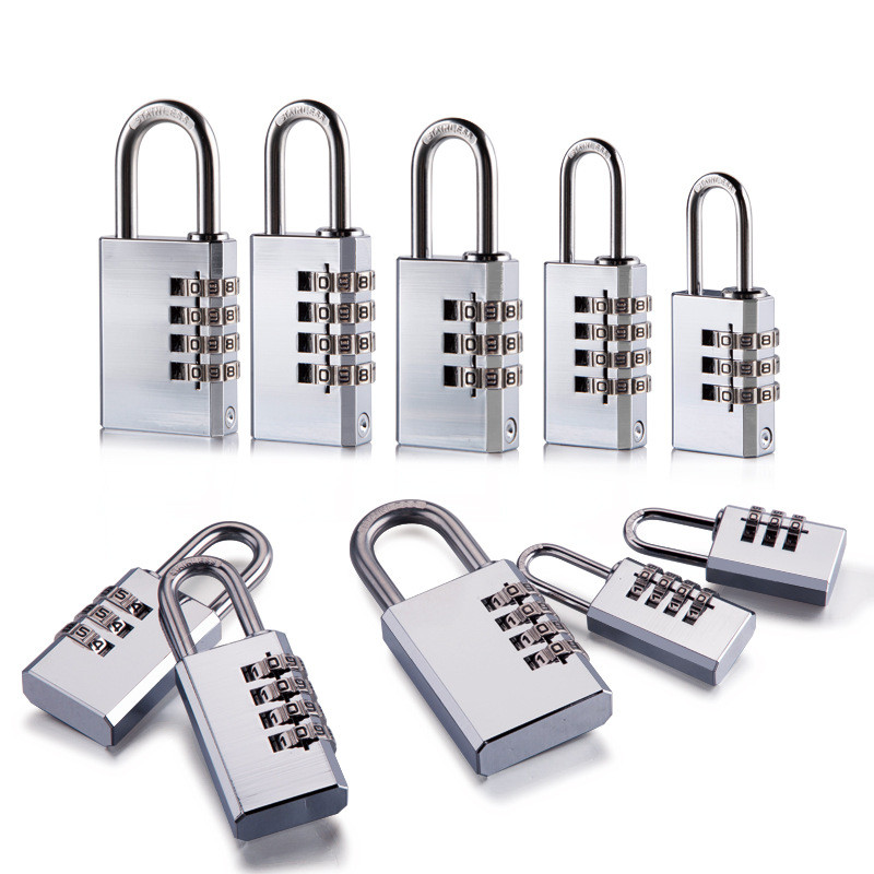 实心黄铜304不锈钢密码锁挂锁户外防水防锈头密码挂锁