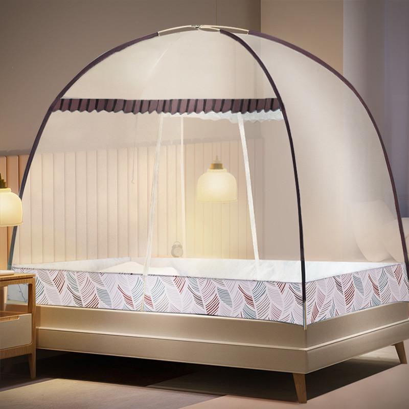 ki9s免安装蒙古包蚊帐无需支架家用2021年防摔加厚新款儿童可折叠