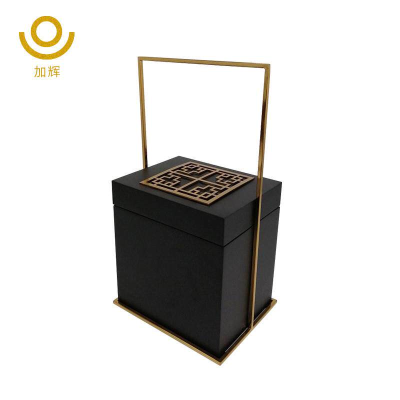 复古禅意茶室创意家居装饰品艺术软装盒桌手提装饰客厅电视柜摆件