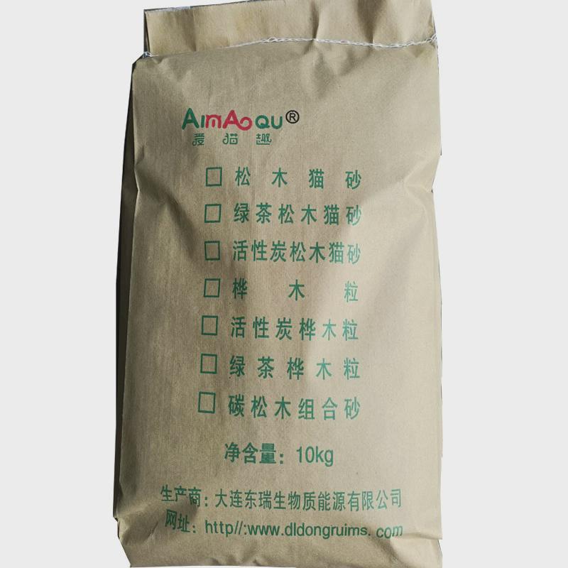 猫砂吸水颗粒10公斤猫舍猫咪用品垫料双层猫砂盆松木猫沙厂家代工